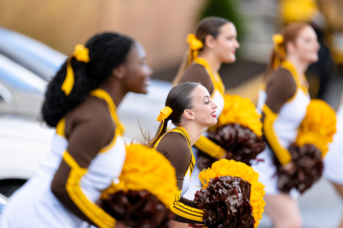 Baldwin Wallace Cheer Team in Action